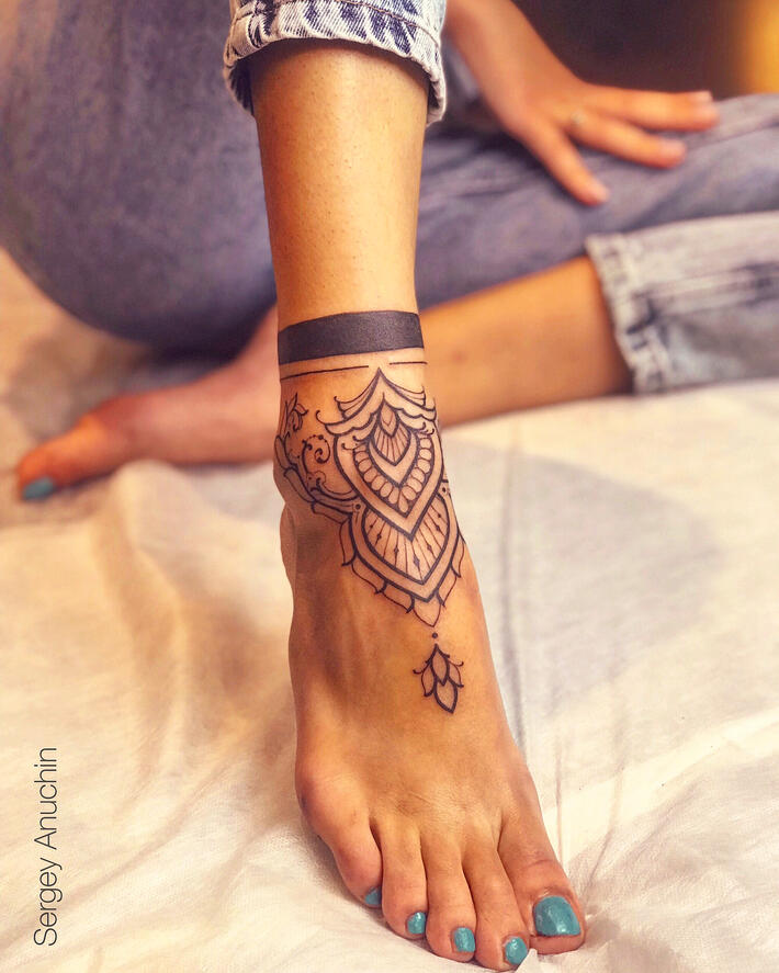 Фото тату Freehand 