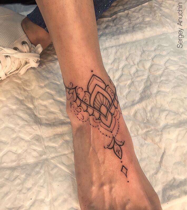 Фото тату Freehand