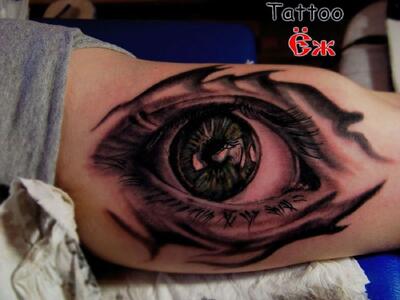 Tatu glaz