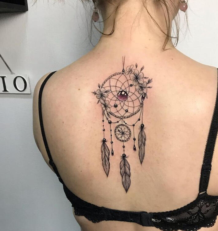 Фото тату Dream catcher