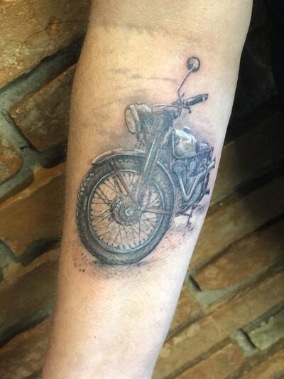 Oldtimer Motorbike