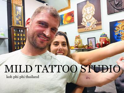 Sun tattoo wave tattoo bamboo 