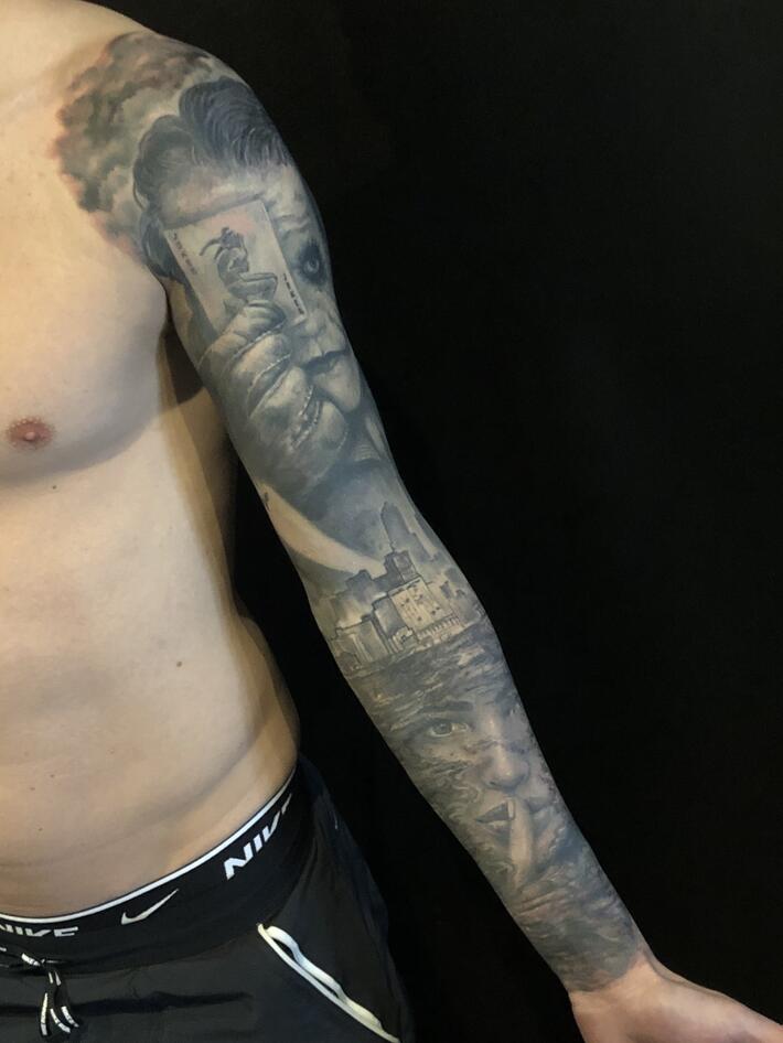 Фото тату full sleeve