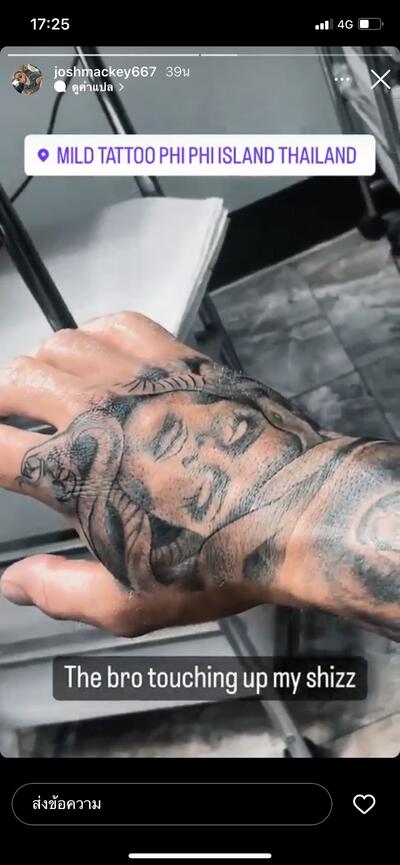 Fix tattoo bamboo tattoo Thail