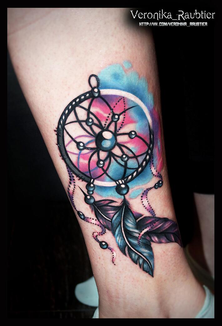 

#veronika_raubtier
#tattoo #veronika_raubtiertattoo #тату #татуировка #ловецснов #ловецсновакварель #татуакварель #watercolortattoo #dreamcatcher #dreamcatchertattoo