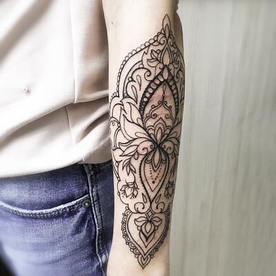 Tatu ornament perekrytie shramo