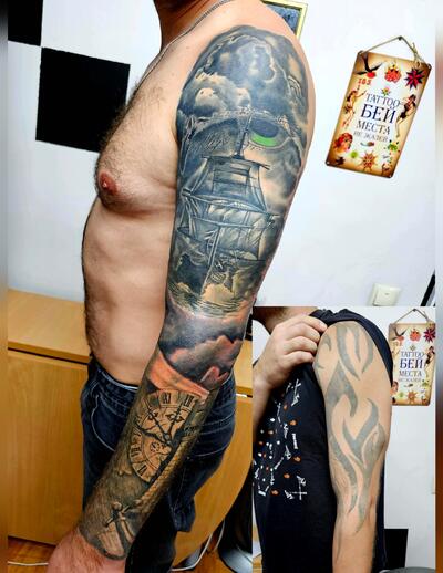 Morskaya tematika (cover up)