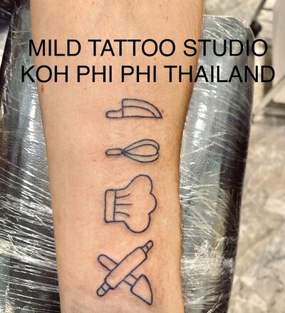 Master chef tattoo bamboo tatt