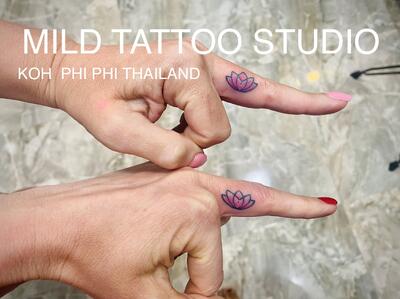 Lotus tattoo bamboo tattoo at 