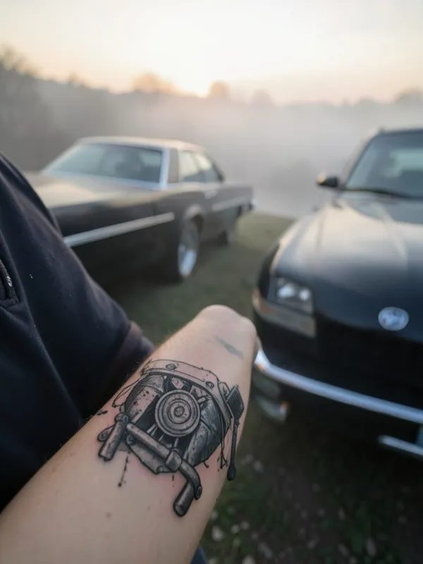 Тату Байкерские — 320 фото от лучших тату-мастеров