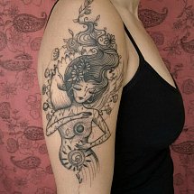 W1tch House tattoo 1