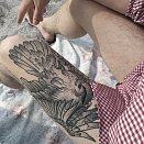 Toe Loop Tattoo 2