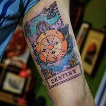 Seven Masks Tattoo 1